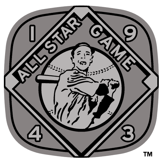 MLB All-Star Game 1943 Throwback Logo DIY iron on transfer (heat transfer)
